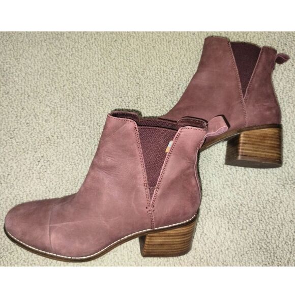 TOMS Women's Burnt Henna Leather Esme Bootie (Size 9.5) - Picture 4 of 12